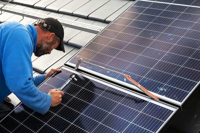Die Stadt Lrrach muss beim Photovoltaik-Ausbau zum Dauersprinter werden