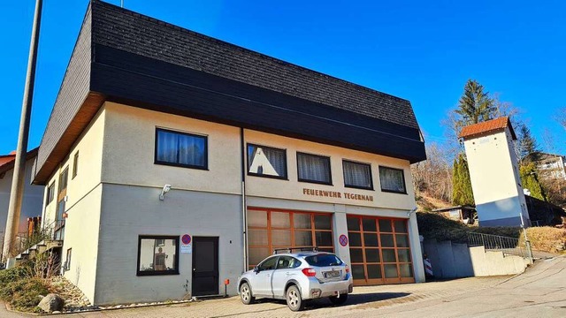 Die Zukunft der Feuerwehr im Kleinen W...? Hier das Feuerwehrhaus von Tegernau.  | Foto: Gerald Nill