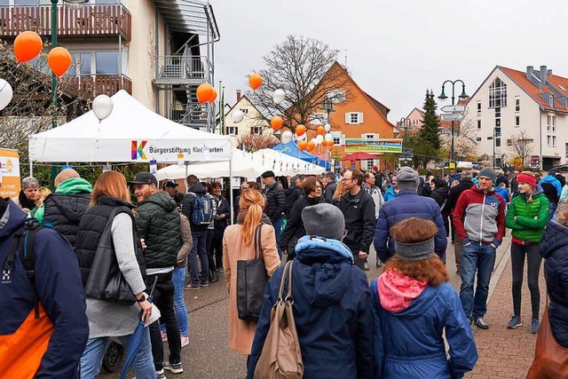 Ziemlich einzigartig in der Region: ka...erkaufsoffenen Sonntag in Kirchzarten.  | Foto: Markus Schwerer / Gewerbeverein Kirchzarten