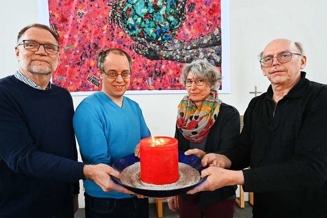 Thomas Schonhardt  Jonas Haunschild, C...n die   Nacht der offenen Kirchen vor.  | Foto: Markus Zimmermann