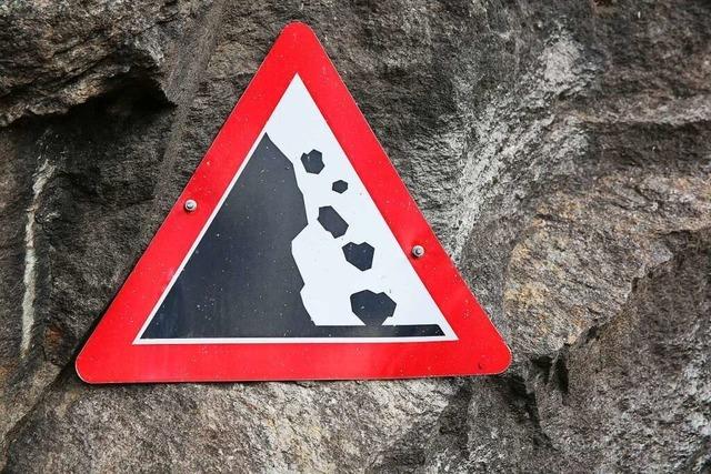 Schlüchttal: L157 muss nach Felssturz gesperrt werden