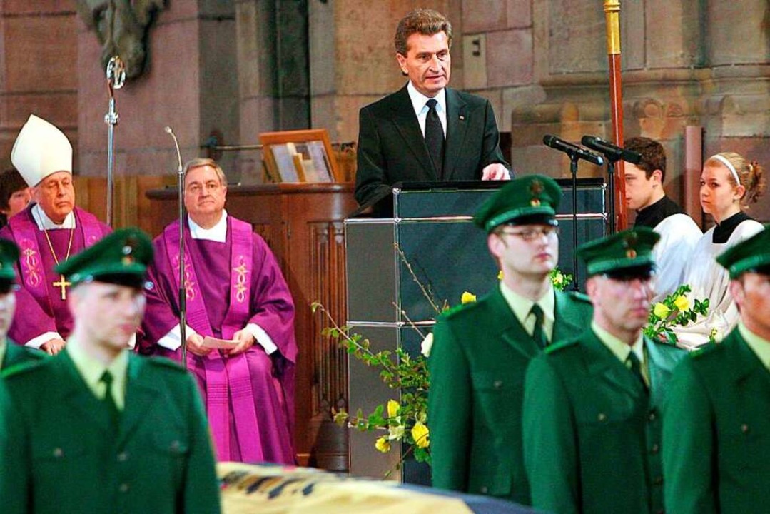 Im Freiburger Mnster deutete Oettinge...m NS-Gegner um. (Archivbild von 2007).  | Foto: Rolf Haid
