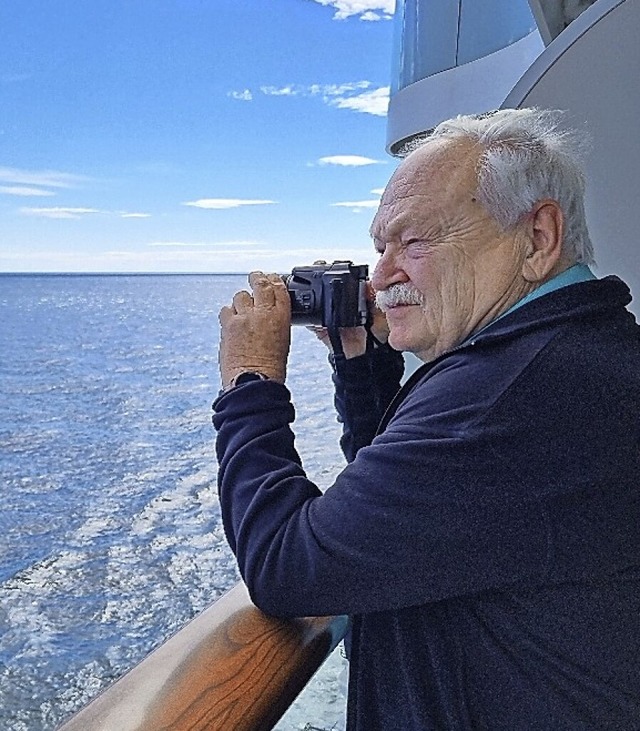 Hartmut Brie hat viel von der Welt gesehen.  | Foto: Hartmut Brie