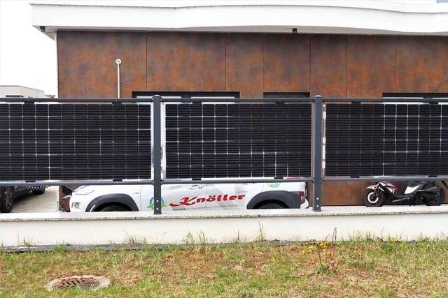 Warum in Emmendingen ein Solarzaun an 20 Jahre altem Bebauungsplan scheitert