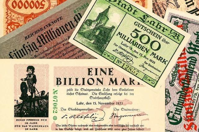 Wie die Inflation vor 100 Jahren das Leben in Lahr bestimmte