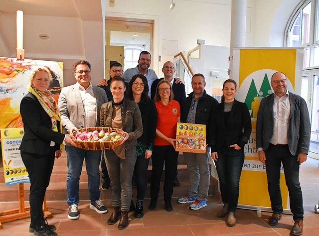 Die Macher und Begnstigten der diesj...n des Lions-Clubs Simplicius Offenburg  | Foto: Barbara Puppe