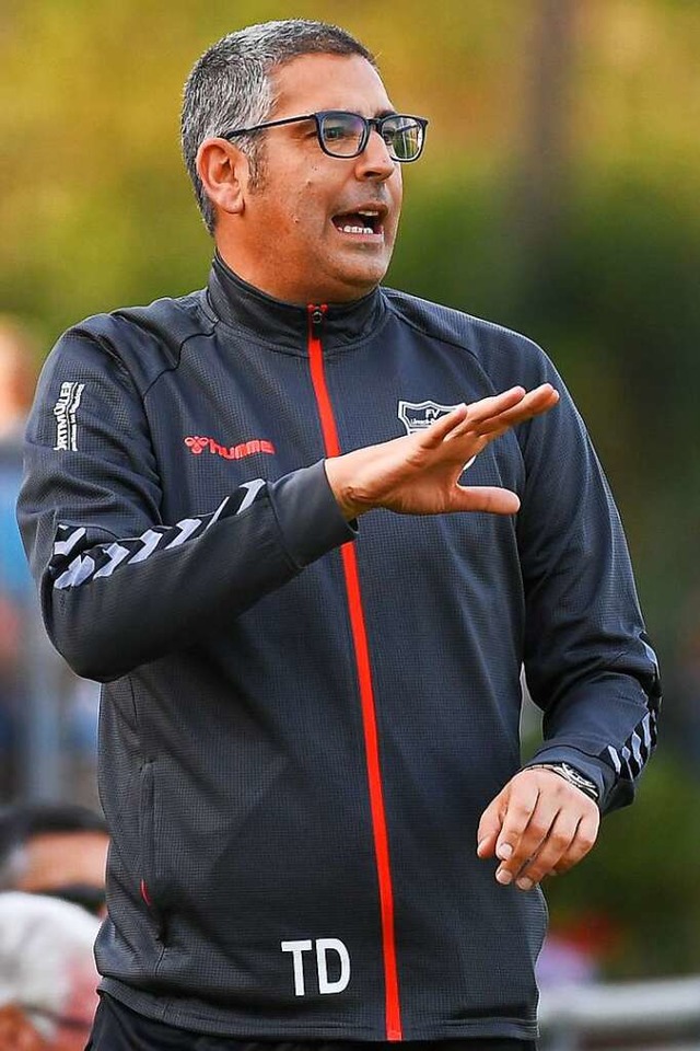 2:7 in Teningen: Bleibt Tiziano Di Domenico FVLB-Coach?  | Foto: Gerd Grndl