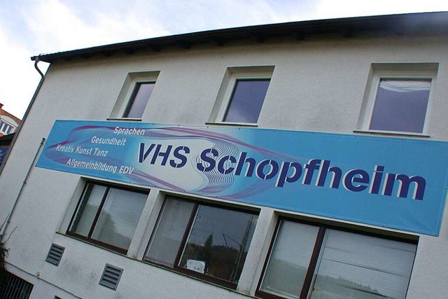 Die Volkshochschule in Schopfheim bernimmt die Federfhrung.  | Foto: Andr Hnig