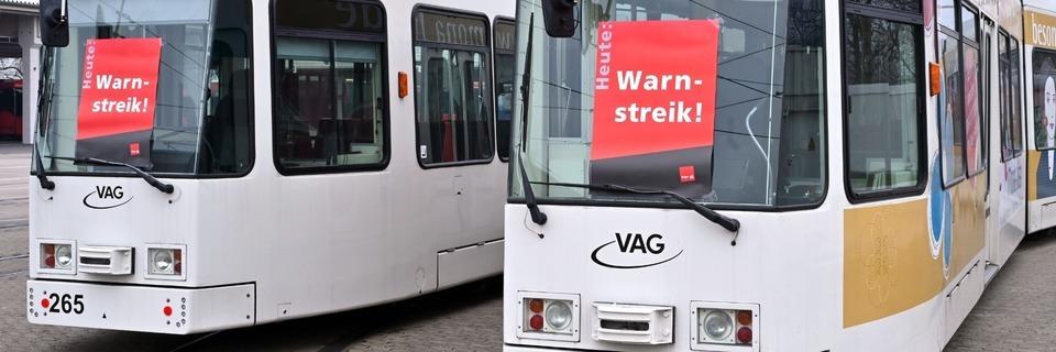 Streik legt die Region Freiburg am Donnerstag weitgehend lahm