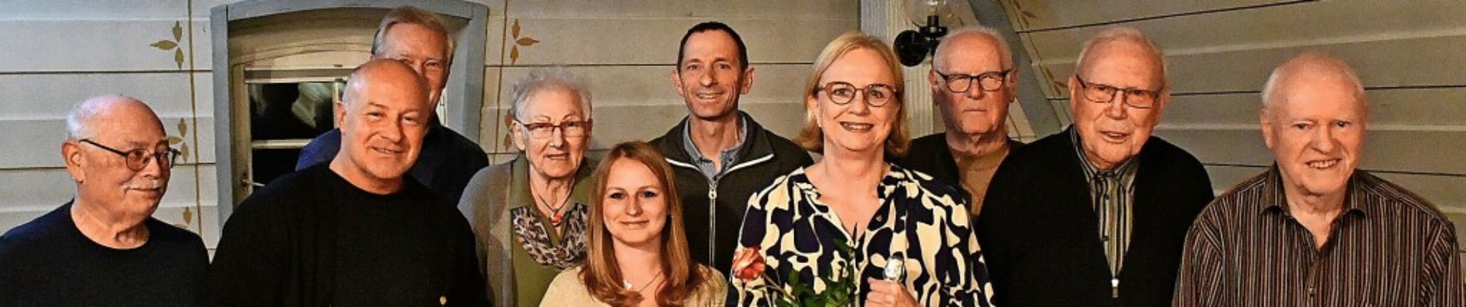 Gruppenbild:  Dieter Laber (von links)...r, Jakob Drechsle und Klaus Kunzelmann  | Foto: Heinz und Monika Vollmar