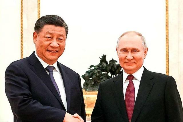 Der Besuch von Xi Jinping bei Wladimir Putin ist ein delikater Drahtseilakt
