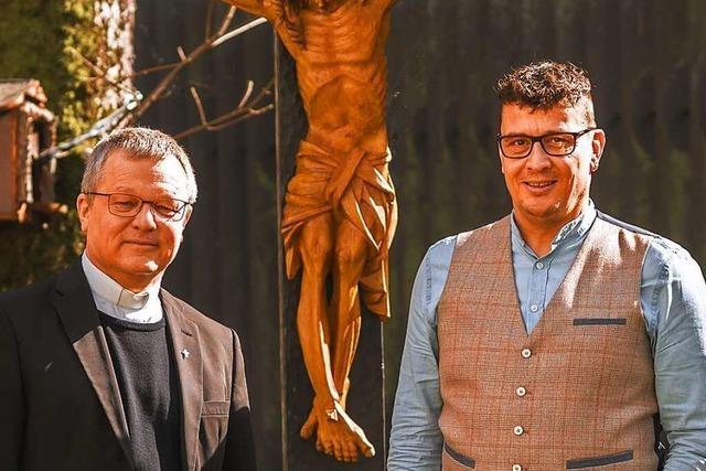 Zwei Pfarrer arbeiten künftig im Tandem in der Senoka und Seelsorgeeinheit Herbolzheim-Rheinhausen