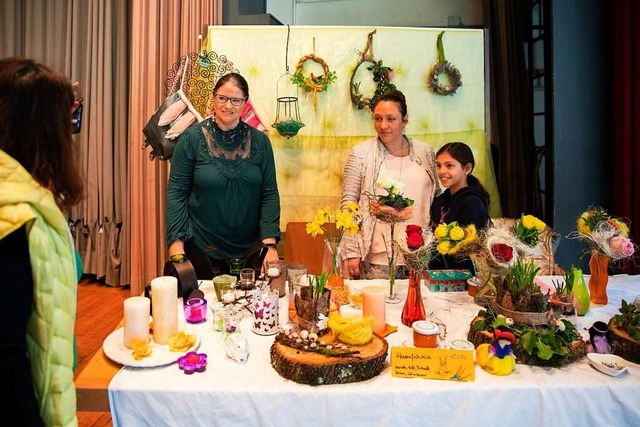 Gute Stimmung herrschte beim Ostermarkt in Glottertal.   | Foto: Hubert Gemmert