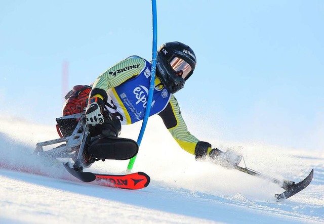 Anna-Lena Forster aus Freiburg, alpine Para-Skirennluferin  | Foto: IMAGO/BEAUTIFUL SPORTS/Marcus Hartmann