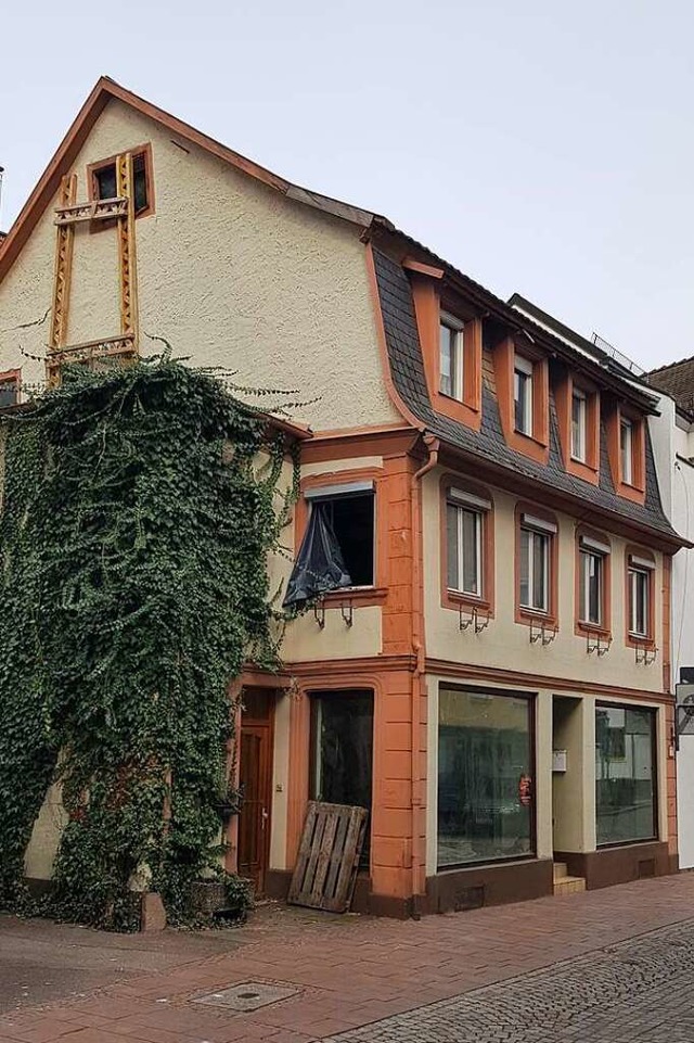 Historische Gebude sollen vor dem Abr...dieses Haus in der Obststrae in Lahr.  | Foto: Christian Kramberg