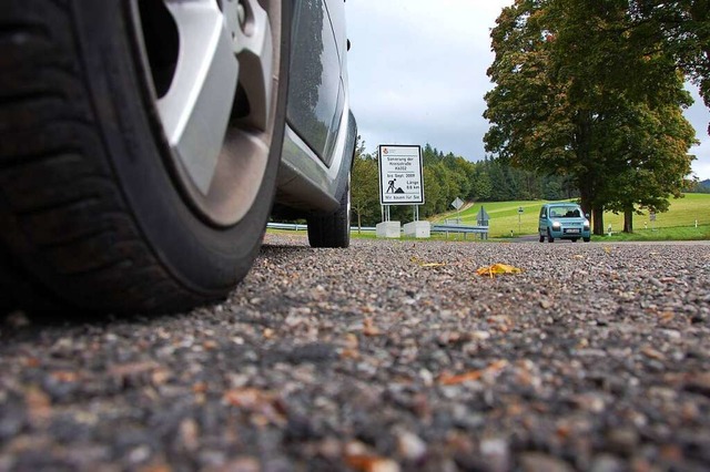 Der Wanderparkplatz bei Schlechtbach s...en Frsguts schon einmal fr Debatten.  | Foto: Andr Hnig