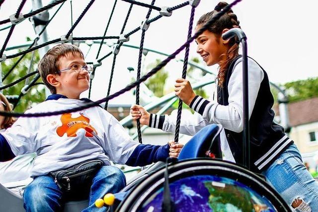 Spielplatz in Rheinfelden soll mit einem Rollstuhlkarussell zum inklusiven Ort werden