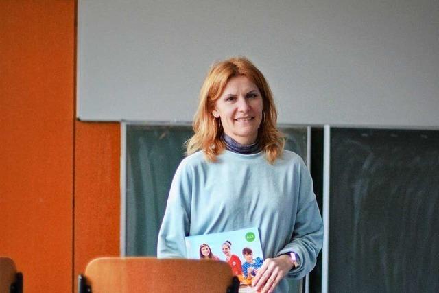 Die Ukrainerin Olena Klymenko arbeitet als Deutschlehrerin im Dreisamtal
