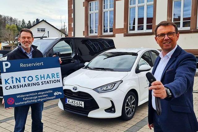 Maulburg startet ein eigenes Carsharing-Angebot mit drei Autos