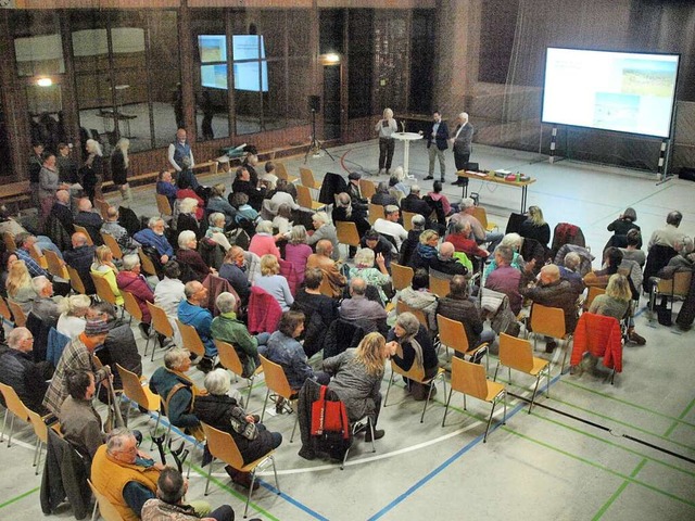 Mit 100 Teilnehmern war die Dachsbergh...n in fnf Gruppen gesammelten Zetteln.  | Foto: Karin Stckl-Steinebrunner