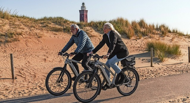 E-Bikes helfen lteren mobil zu bleiben, vor allem auch auf lngeren Touren.  | Foto: www.tout-terrain.de/dpa