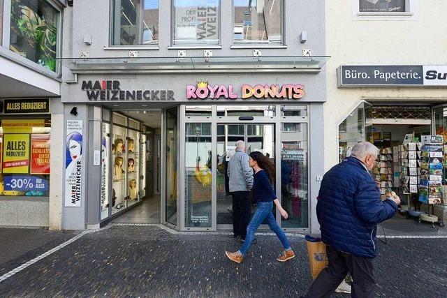 Filiale von Royal Donuts am Bertoldsbrunnen in Freiburg bleibt geschlossen