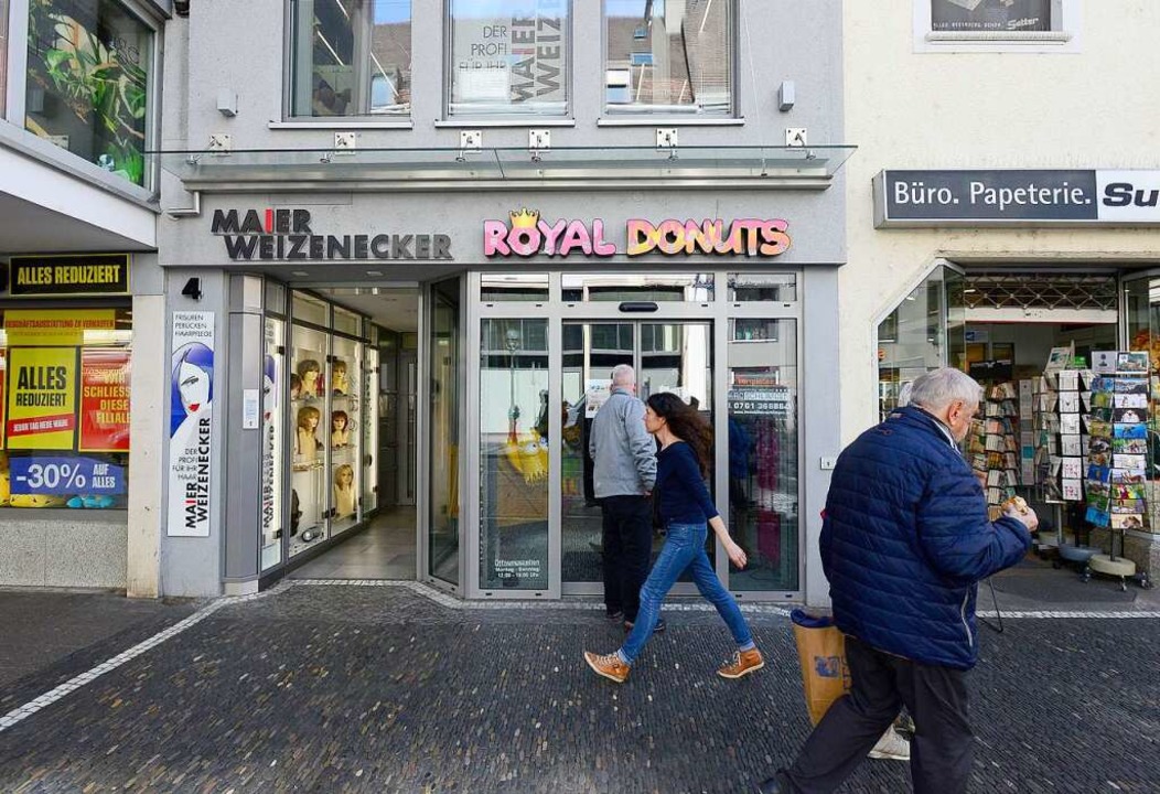 Die Freiburger Dependance von Royal Do...st seit vergangener Woche geschlossen.  | Foto: Ingo Schneider