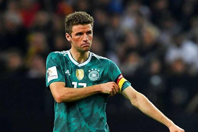 Die Art der Kapitänsbinde soll beim deutschen Nationalteam wieder eine untergeordnete Rolle spielen