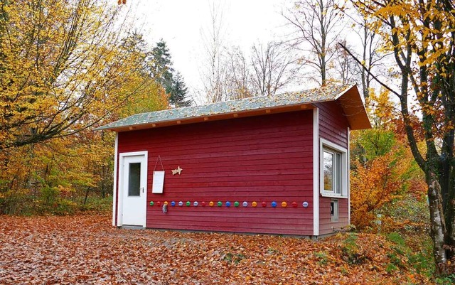 Die Steinener Waldkinder haben einen f...ronazeit blieb der Kindergarten offen.  | Foto: Martina David-Wenk