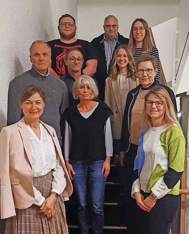 Der neu zusammengesetzte Vorstand des Mandolinenvereins Kollnau-Gutach.  | Foto: Verein