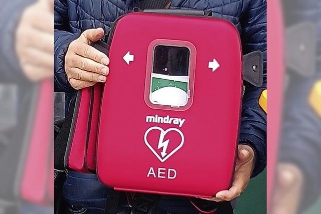 Bürgerverein Egg sucht Sponsoren für Defibrillator