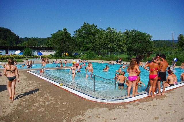 Das Freibad in Schwrstadt  | Foto: Rolf Reimann