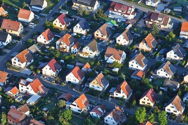 Immobilienpreise sinken so sehr wie zuletzt 2007 – auch in Südbaden