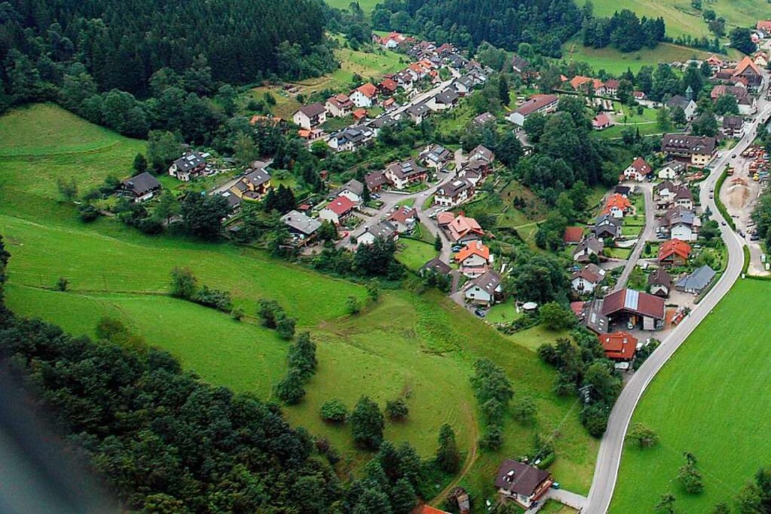 Die Anlage sollte auf der freien Wiese...sperhofes in Obersimonswald entstehen.  | Foto: Horst Dauenhauer