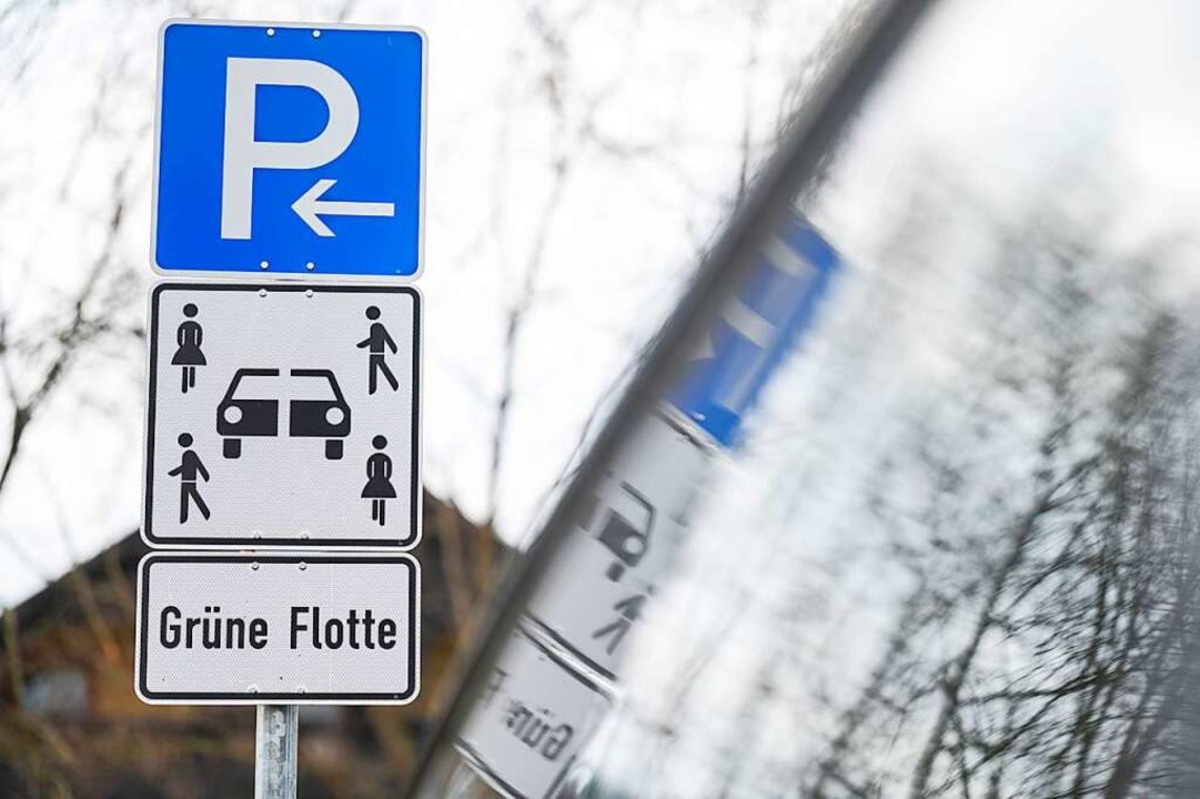 Die Grne Flotte ist ein Carsharing-Anbieter im Raum Freiburg.  | Foto: Patrick Seeger/Stadt Freiburg
