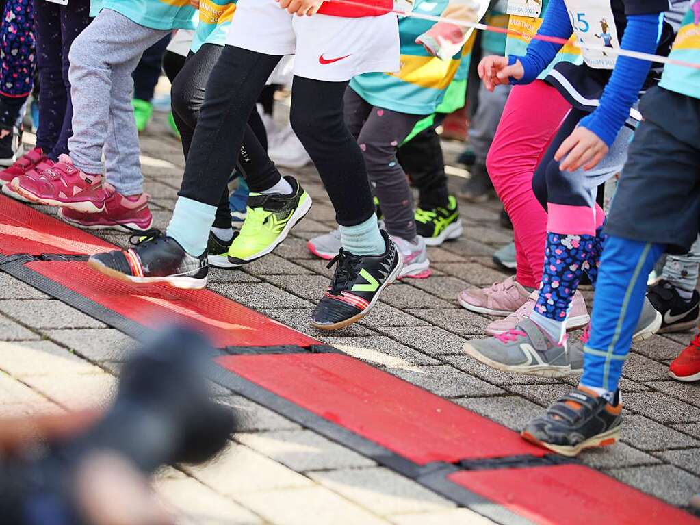 Laufspa fr die kleinsten Laufsportlerinnen und -sportler: Der Fchsle-Mini-Marathon