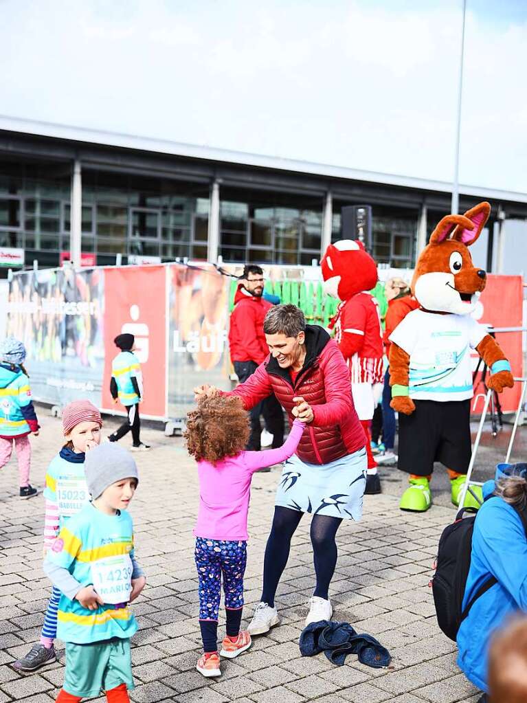 Laufspa fr die kleinsten Laufsportlerinnen und -sportler: Der Fchsle-Mini-Marathon