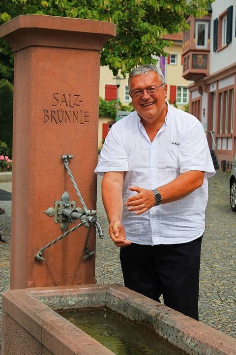 Hartwig Bußhardt ist seit 28 Jahren Bürgermeister in Malterdingen.  | Foto: Annika Sindlinger