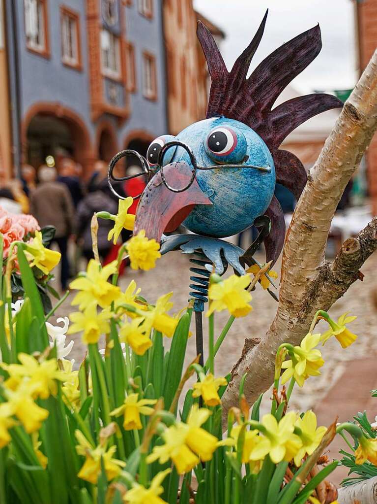 Liebevolle Dekoration bis ins Detail gab es berall in der Endinger Altstadt zu entdecken.