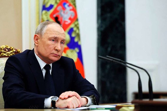 Putin baut die atomare Drohkulisse weiter aus.  | Foto: GAVRIIL GRIGOROV (AFP)