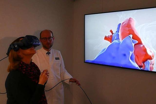 Virtual Reality soll mehr Sicherheit für komplizierte Herz-OP am UHZ Bad Krozingen bieten
