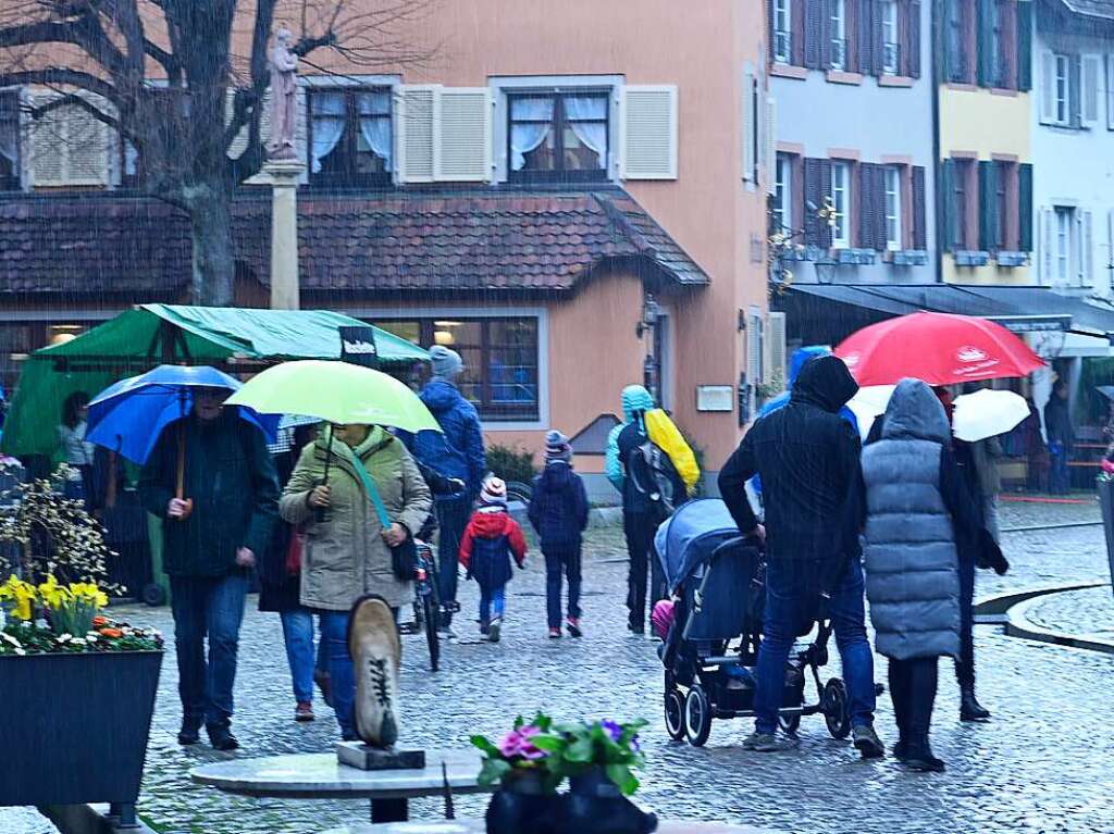 Gute Stimmung trotz wechselhaften Wetters beim 