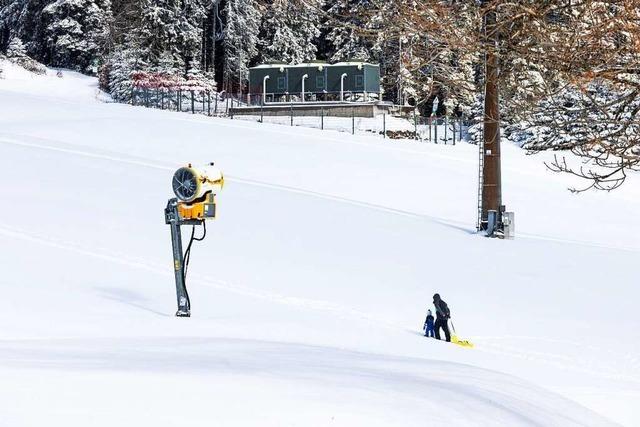 Winter-Comeback in Baden-Wrttemberg – Schneedecke auf dem Feldberg