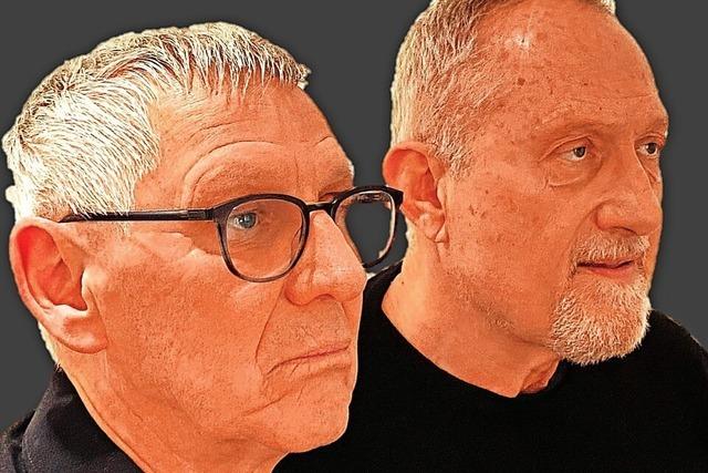 Zwei Schauspieler lassen in Lrrach Kattharina Kressman Taylors Briefroman 