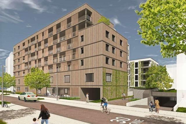 Freiburger Stadtbau errichtet 76 geförderte Wohnungen auf dem Güterbahnhof-Areal