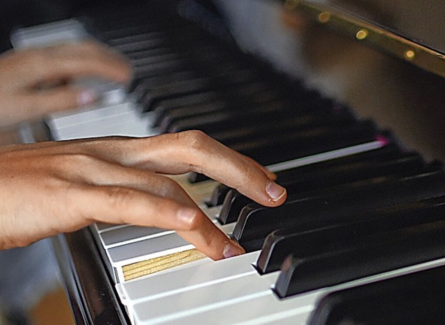 Es gibt gute Nachwuchspianisten.  | Foto: Britta Pedersen
