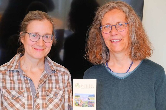 Kathrin Katic und Evelyn Weidel-Bertle...daran, dass Mlleb Wirklichkeit wird.  | Foto: Martin Pfefferle