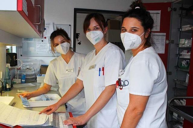 Wie angehende Pflegekräfte eine Station im Kreiskrankenhaus Emmendingen leiten