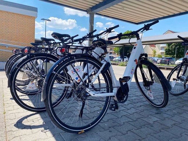 Viele Kommunen bieten E-Bikes zum Leih... auch die BI Bonndorf mobil erreichen.  | Foto: Lisa Petrich