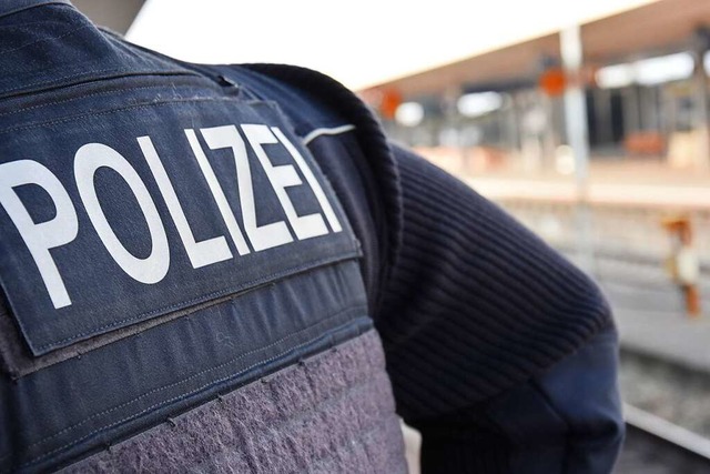 Einsatzkrfte der Bundespolizei am Badischen Bahnhof (Symbolbild).  | Foto: Kathrin Ganter